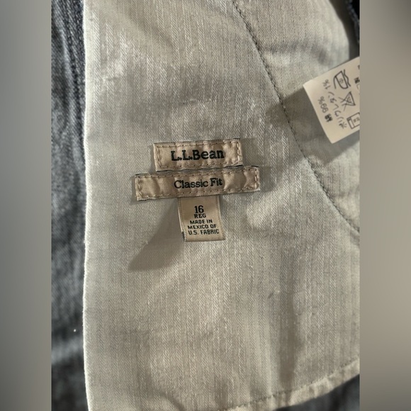 LL Bean Classic Denim Skirt - Picture 3 of 9